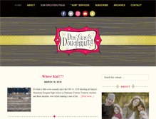 Tablet Screenshot of dimsumanddoughnuts.com